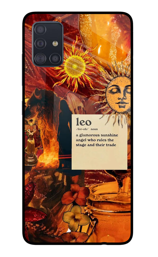 Leo Zodiac Samsung A51 Back cover