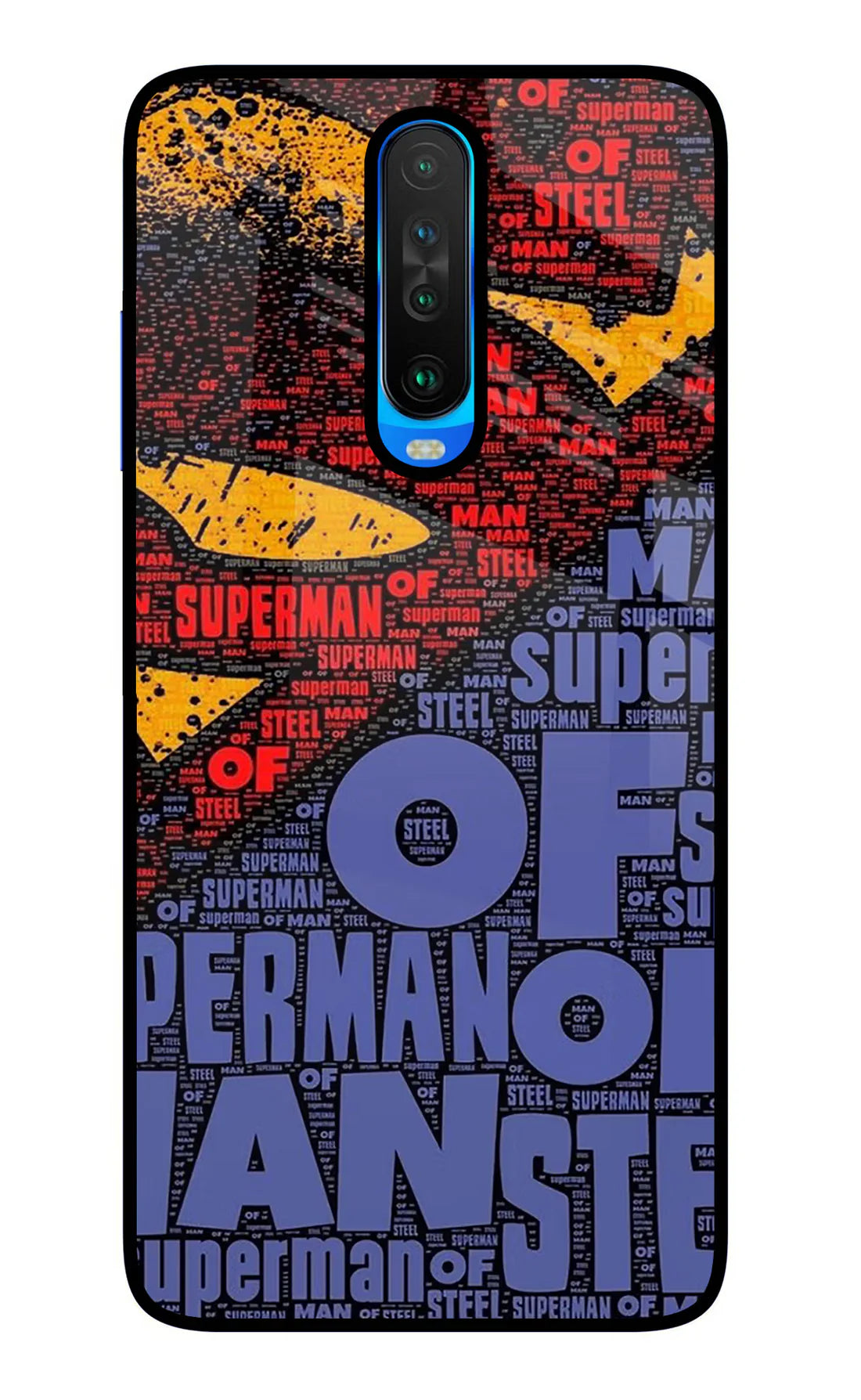 Superman Poco X2  Back cover
