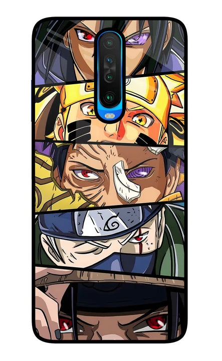 Naruto Character Poco X2 Back Cover