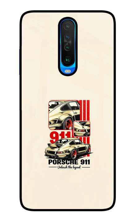 Classic Porsche 911 Poco X2 Back Cover