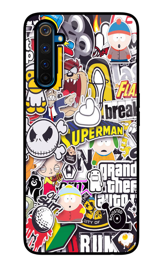 Sticker Bomb Realme 6 Pro Back cover