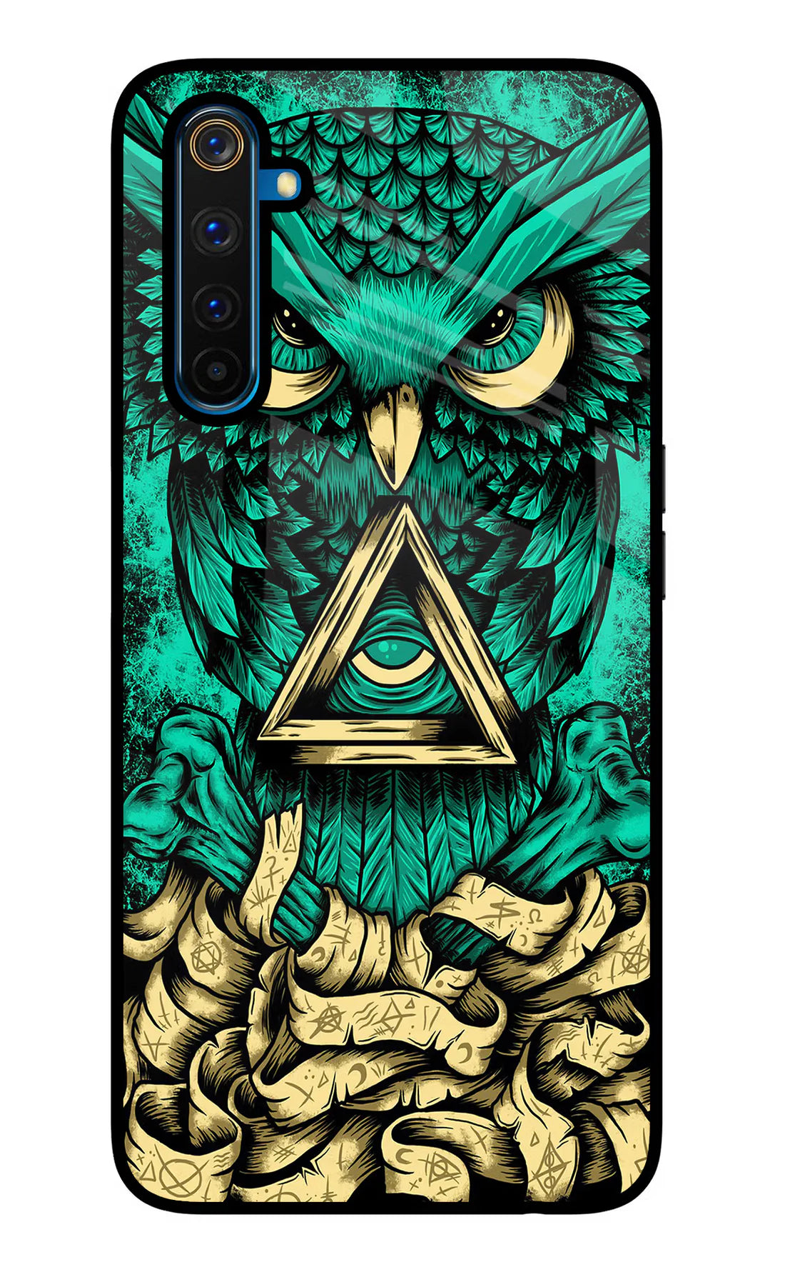 Green Owl Realme 6 Pro Back cover