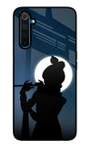 Shri Krishna Silhouette Realme 6 Pro Glass Case