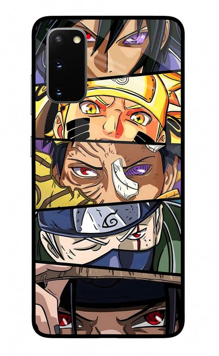 Naruto Character Samsung S20 Back Cover