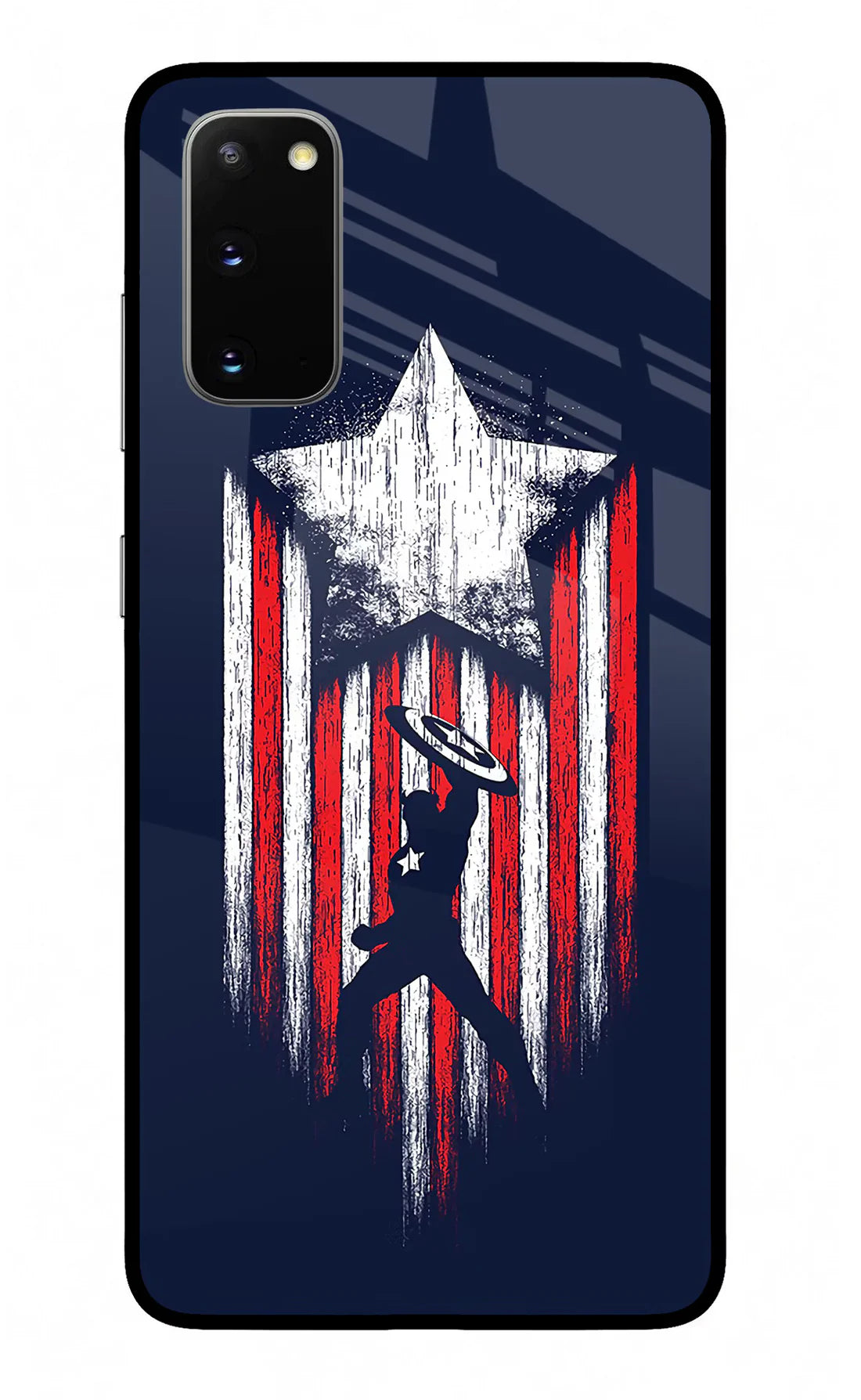 Captain America Marvel Art Samsung S20 Back cover