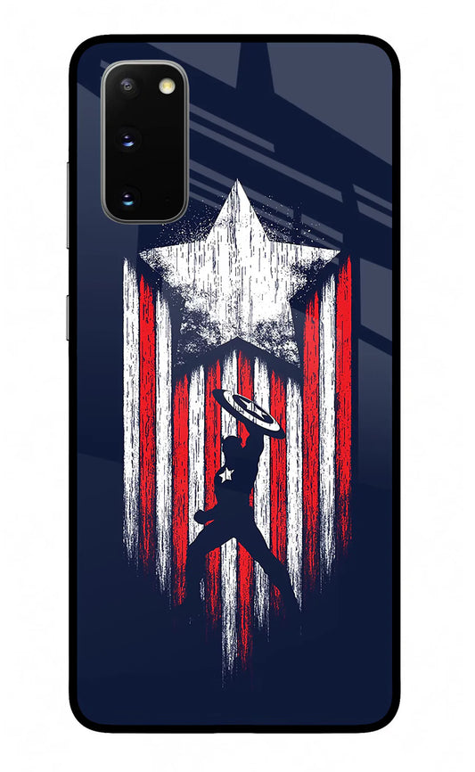 Captain America Marvel Art Samsung S20 Back cover