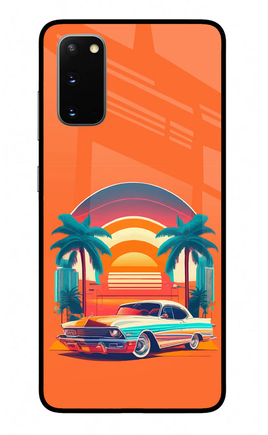 Palm Drive 80s Samsung S20 Back cover