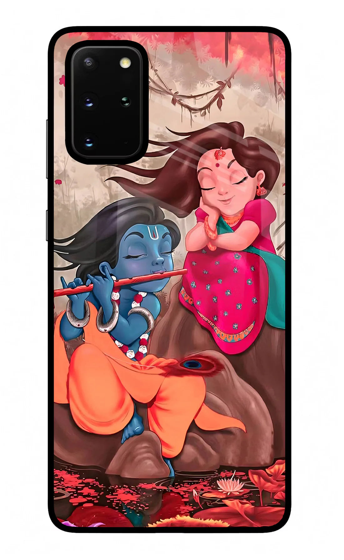 Radha Krishna Samsung S20 Plus Back cover