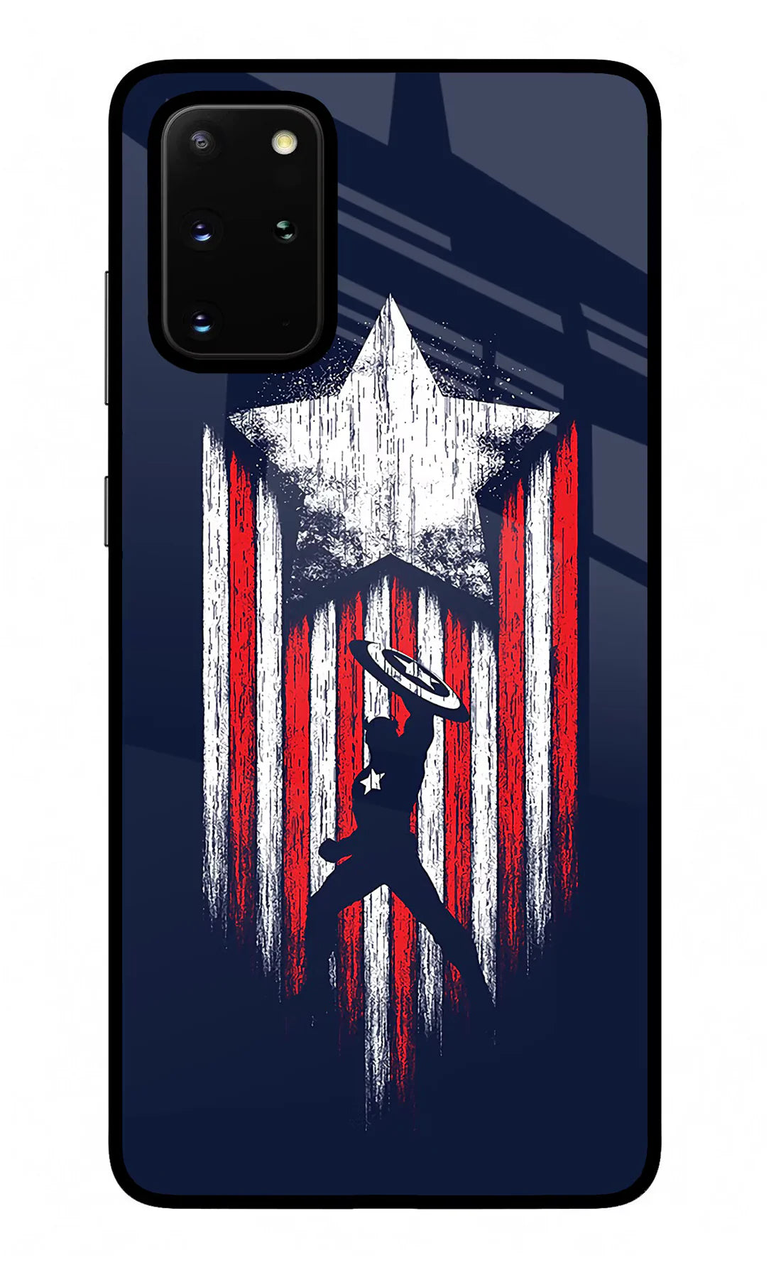 Captain America Marvel Art Samsung S20 Plus Back cover