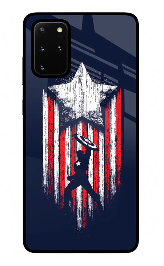 Captain America Marvel Art Samsung S20 Plus Back cover