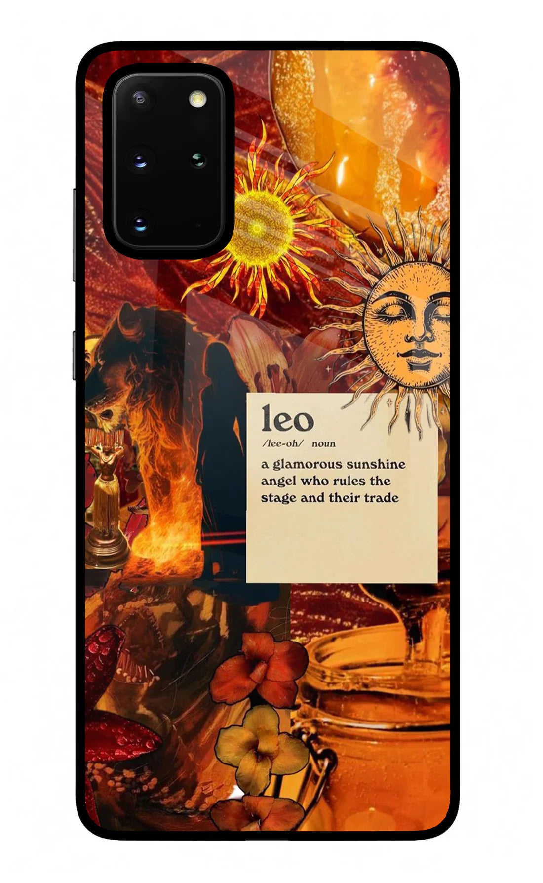 Leo Zodiac Samsung S20 Plus Back cover