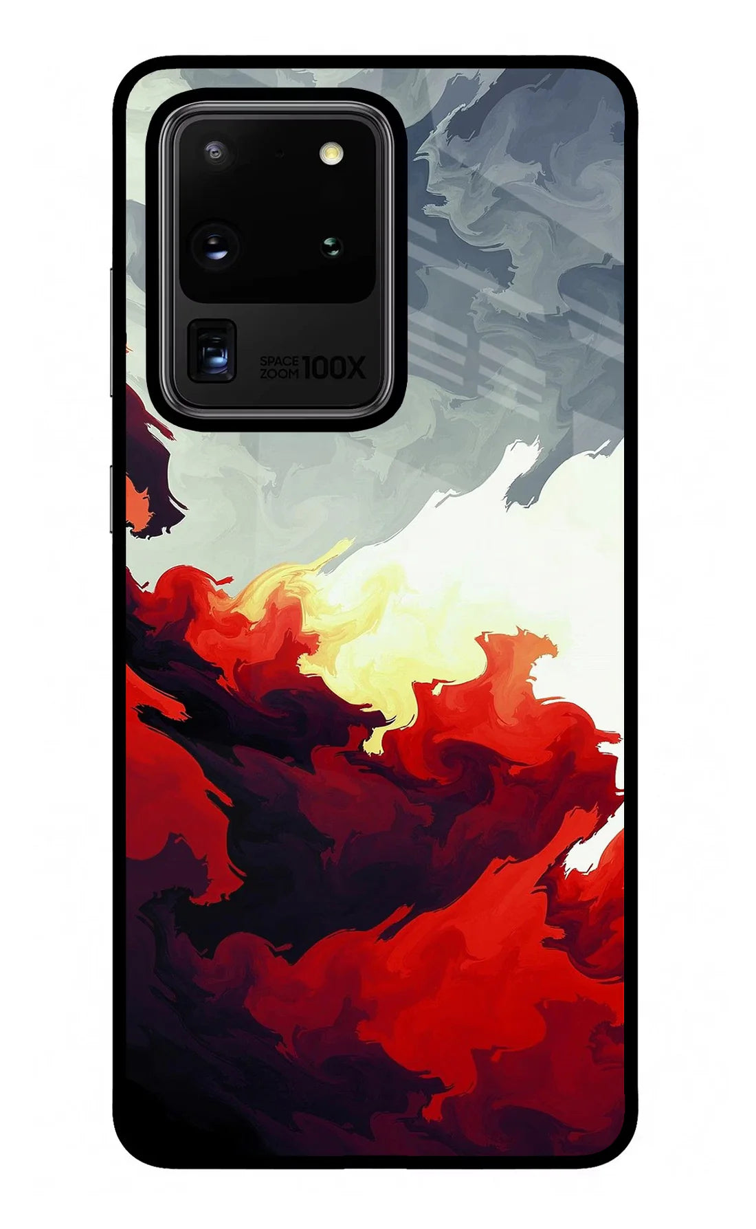Fire Cloud Samsung S20 Ultra Back cover