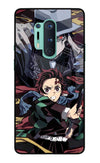 Demon Slayer Oneplus 8 Pro Glass Case