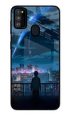 Anime Samsung M21 2020 Glass Case