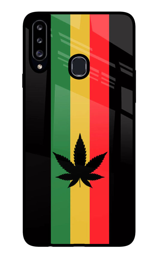 Weed Flag Samsung A20s Back cover