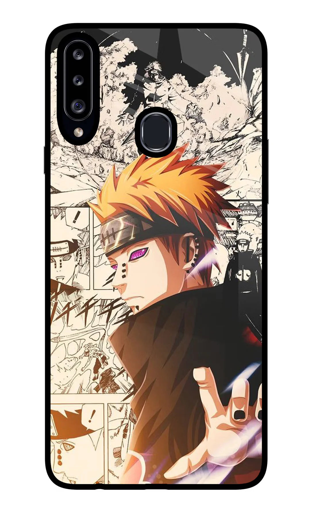 Pain Anime Samsung A20s Back cover