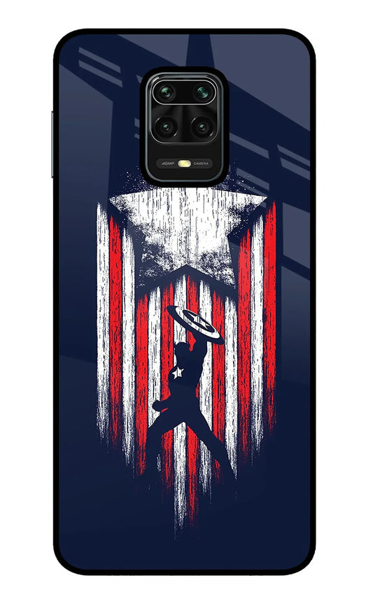 Captain America Marvel Art Redmi Note 9 Pro/Pro Max Back cover