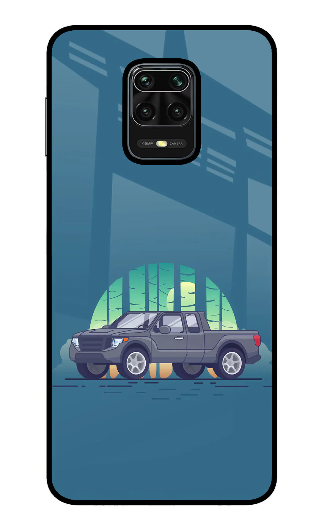 Retro Garage Vibe Redmi Note 9 Pro/Pro Max Back cover