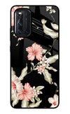 Flowers Vivo V19 Glass Case