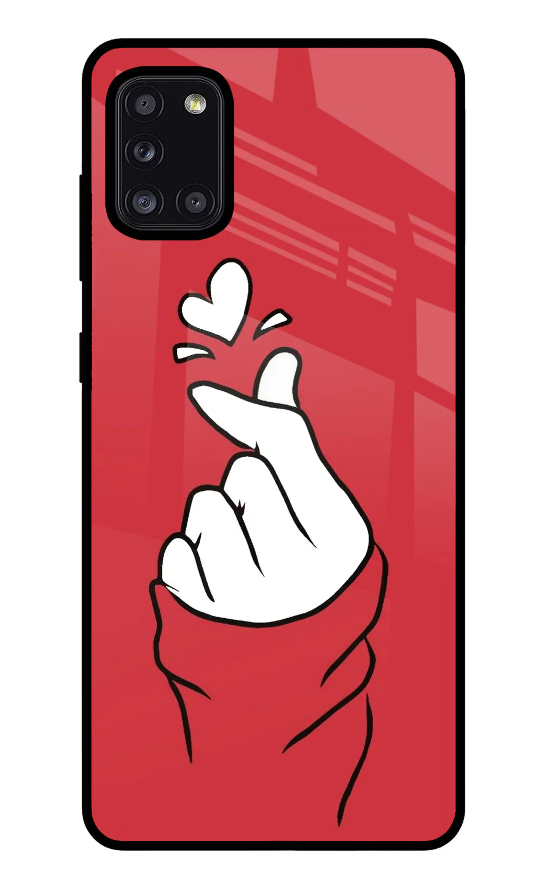 Korean Love Sign Samsung A31 Back cover