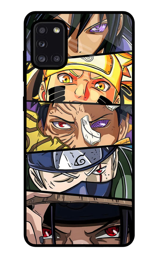 Naruto Character Samsung A31 Back cover
