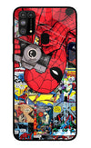 Spider Man Samsung M31/F41 Glass Case