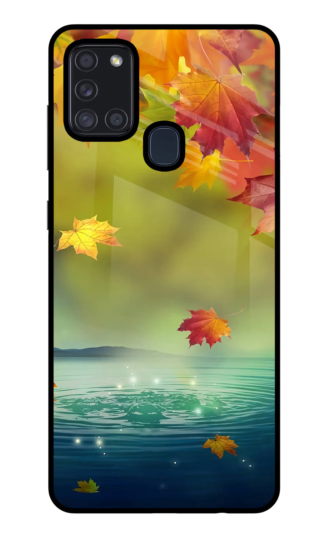Flowers Samsung A21s Back cover