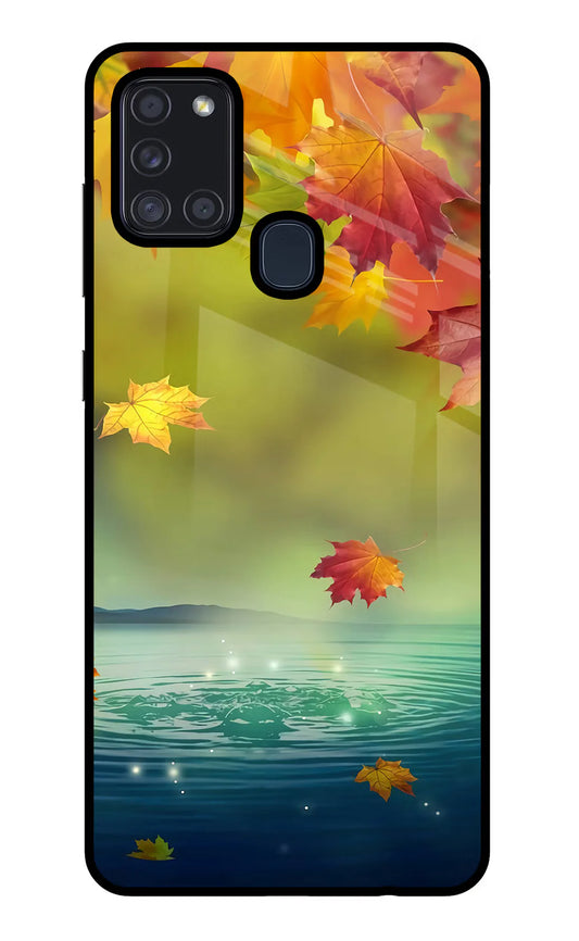 Flowers Samsung A21s Back cover