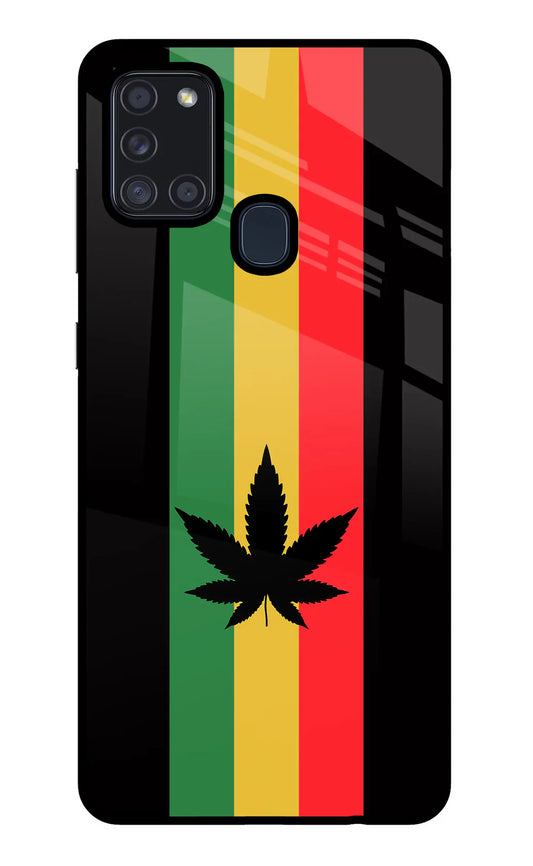 Weed Flag Samsung A21s Back cover