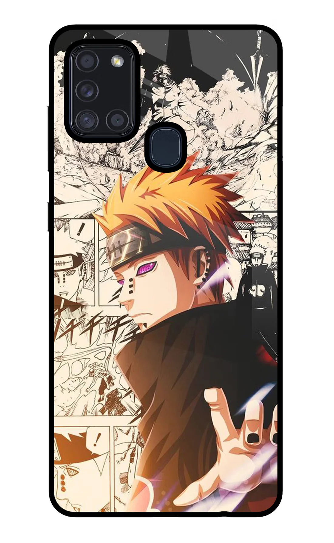 Pain Anime Samsung A21s Back cover
