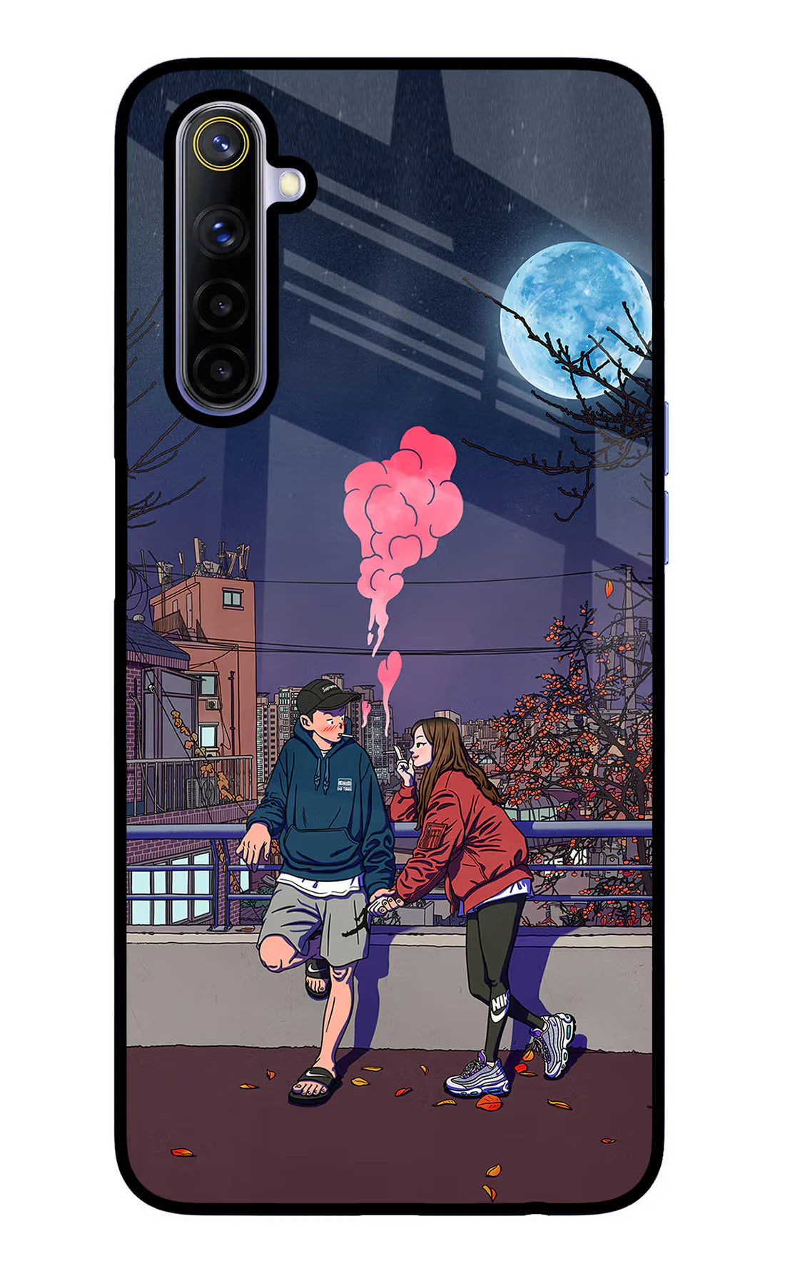 Chilling Couple Realme 6/6i Back cover