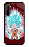 Goku Little Realme 6/6i Glass Case