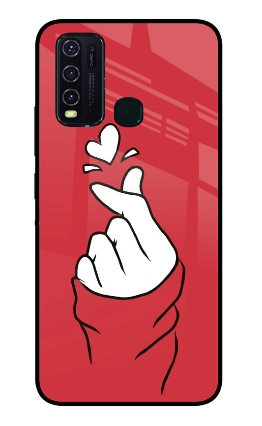 Korean Love Sign Vivo Y30/Y50 Back cover