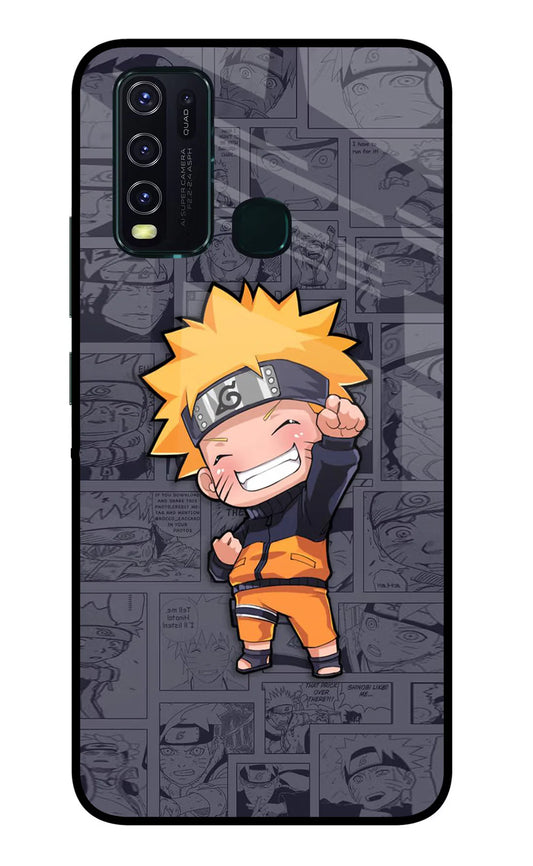 Chota Naruto Vivo Y30/Y50 Glass Back cover