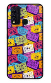 Mexican Pattern Vivo Y30/Y50 Glass Case