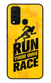 Run Your Own Race Vivo Y30/Y50 Glass Case