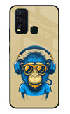 Monkey Headphone Vivo Y30/Y50 Glass Case