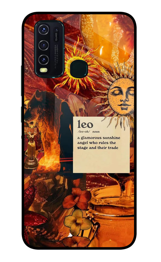 Leo Zodiac Vivo Y30/Y50 Back cover