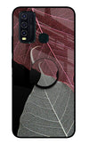 Leaf Pattern Vivo Y30/Y50 Glass Case