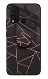 Geometric Pattern Vivo Y30/Y50 Glass Case