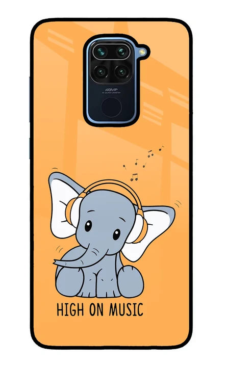High On Music Redmi Note 9 Back Cover
