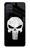 Punisher Skull Samsung A71 Glass Case