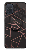 Geometric Pattern Samsung A71 Glass Case