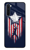 Captain America Marvel Art Oneplus Nord Glass Case