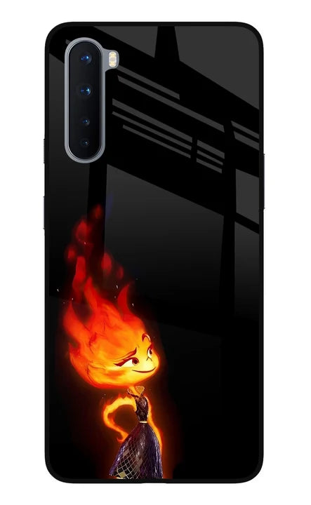 Ember Flame Oneplus Nord Back Cover
