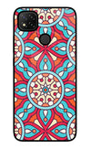 Mandala Geometric Redmi 9 Glass Case