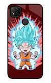 Goku Little Redmi 9 Glass Case