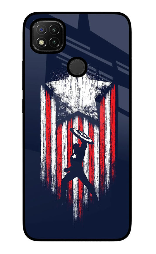 Captain America Marvel Art Redmi 9 Back cover