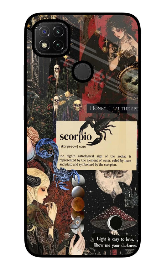 Scorpio Zodiac Redmi 9 Back cover