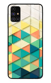 Abstract Samsung M31s Glass Case